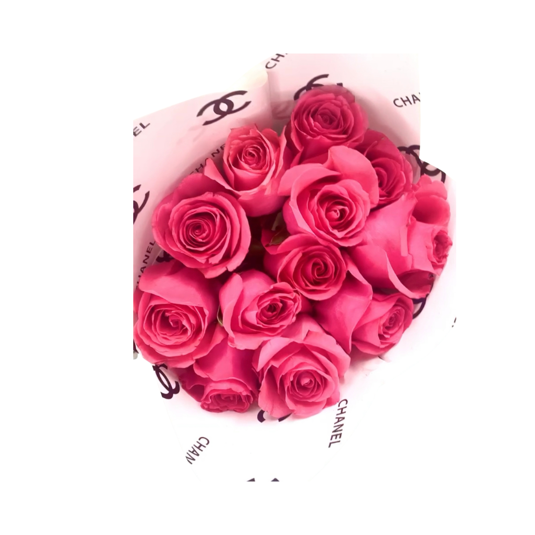 25 Roses - 1 Color - (PLAIN)