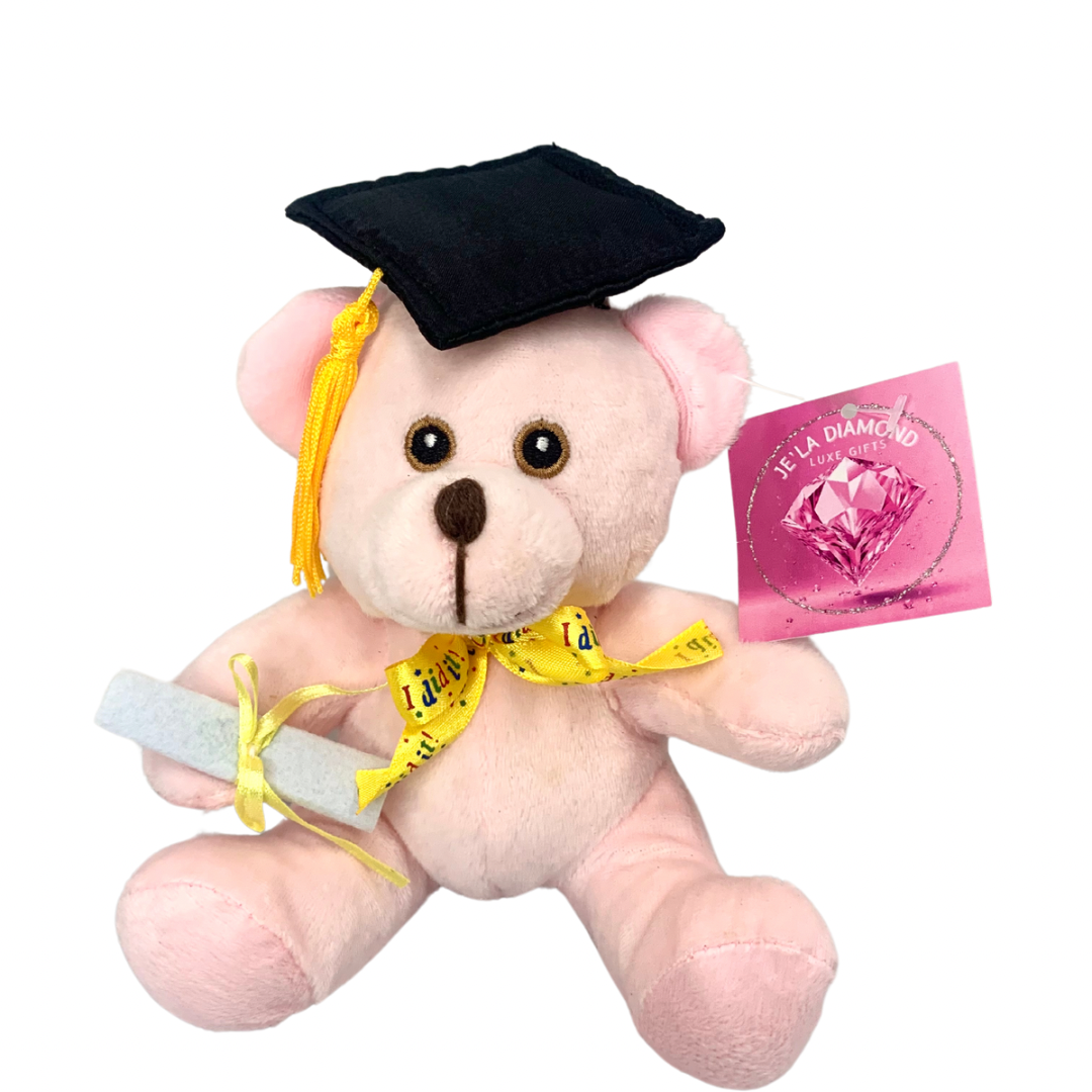 Pink Graduation Teddy Bear