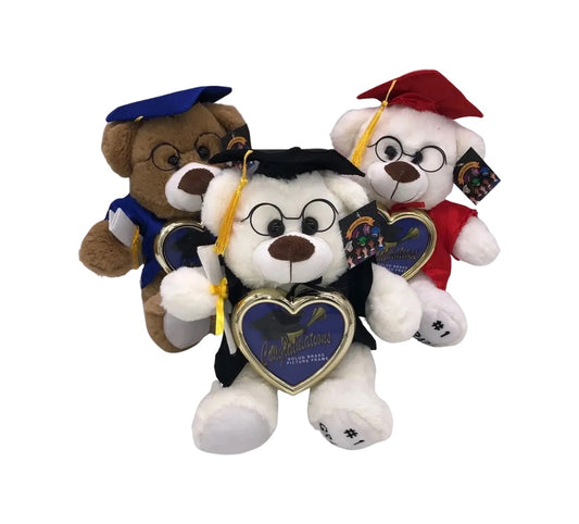 10" Graduation Bear with Picture Frame