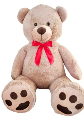 80 inch Beige Teddy Bear