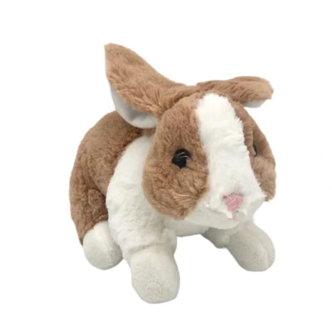 9 inch Beige & White Bunny Rabbit