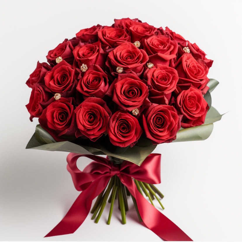 50 Rose - Up to 2 Colors - Diamond Luxe Bouquet