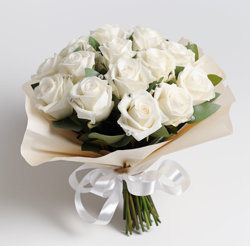 1 Dozen - Diamond Luxe Bouquet