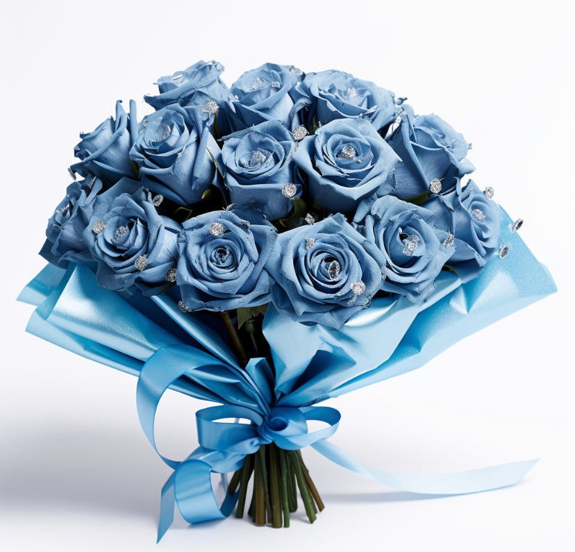 50 Rose - Up to 2 Colors - Diamond Luxe Bouquet