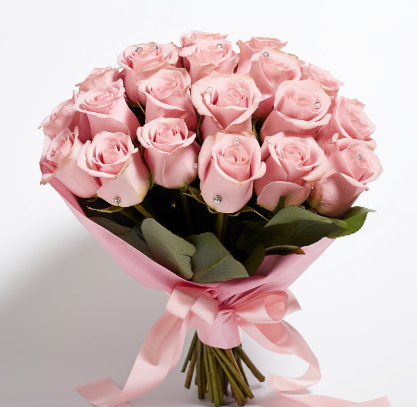 50 Rose - Up to 2 Colors - Diamond Luxe Bouquet